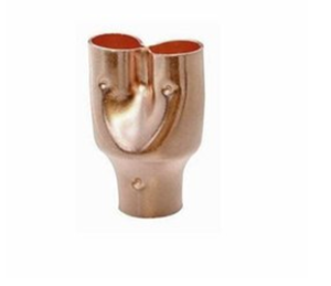 We offer high quality copper Tripod, which are used in various industry for cooling coils of different air conditioners. We deal in superior quality tripods in different sizes and shapes. We offer high quality copper ref joints for all types of VRV, VRF units. Refnet joints, Refnet, refrigerant joints are also other industry practice names.These are made of copper with precise dimensions and specified designs.